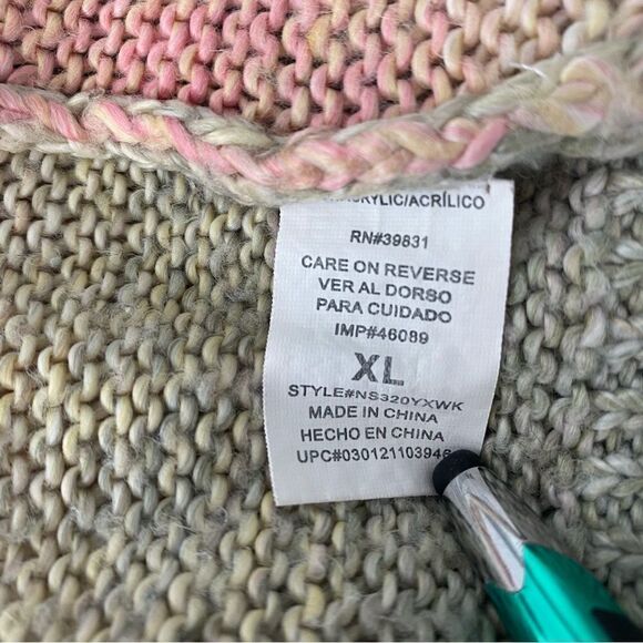 Rewind Juniors Pullover Sweater Long Sleeve SZ L - Picture 12 of 13